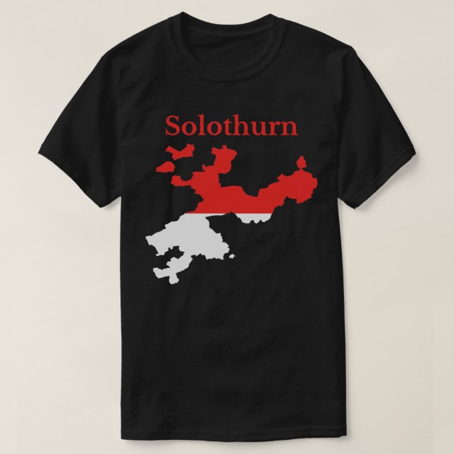 Solothurn Canton Schweiz T Shirt (Design framsida)