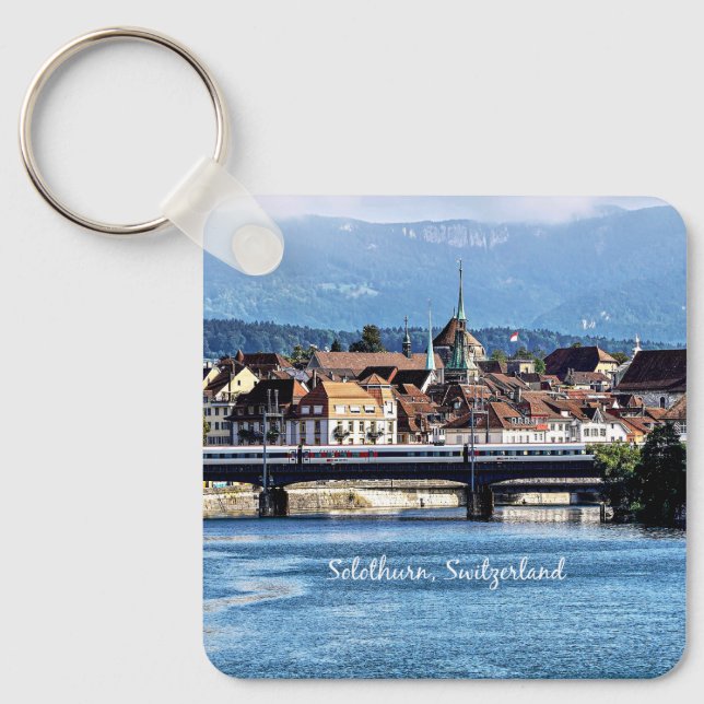 Solothurn, Schweiz-fotografi Nyckelring (Framsida)
