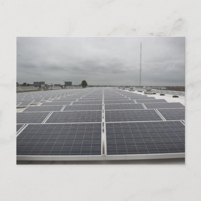 Solpanel Fält Vykort (Framsida)