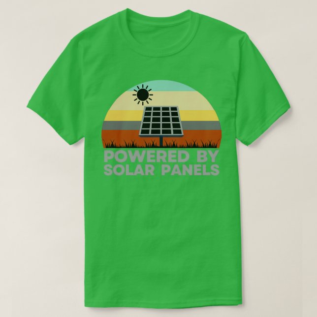 Solpaneler 1 t shirt (Design framsida)