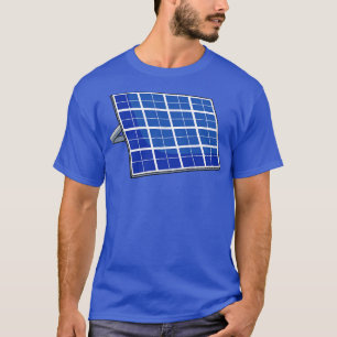 Solpaneler för förnybar energi t shirt