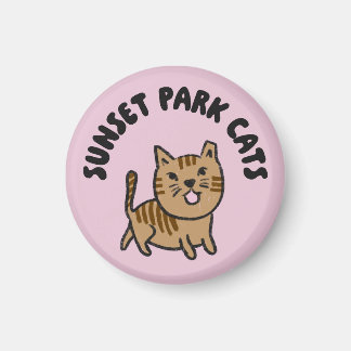 Solparken Cats magnet (Munchkin)
