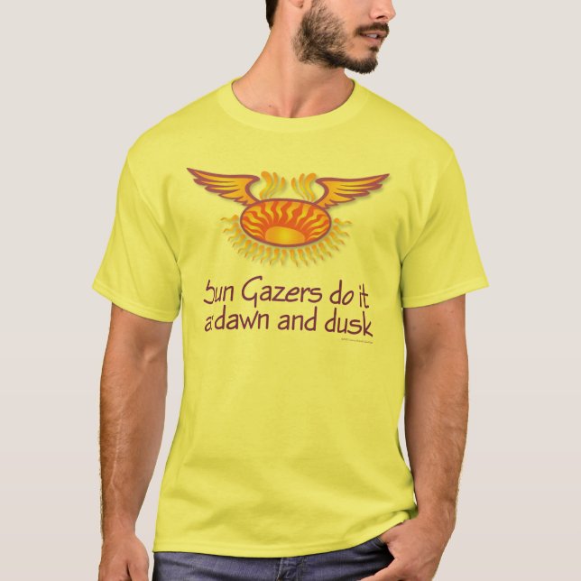 Solpersoner som stirrar tee (Framsida)
