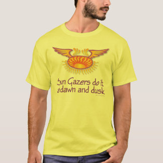 Solpersoner som stirrar tee shirt