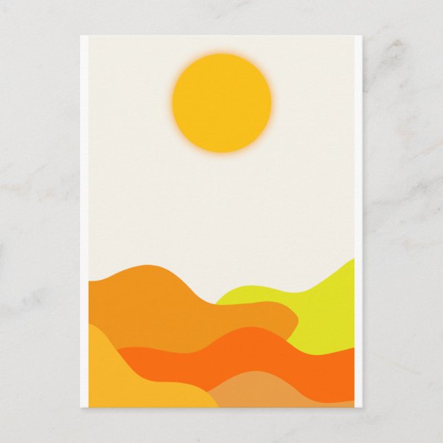 Solpostkort Vykort (Framsida)