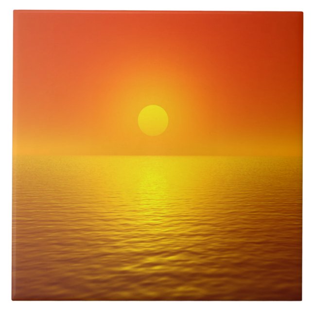 Solreflektion Kakelplatta (Framsidan)