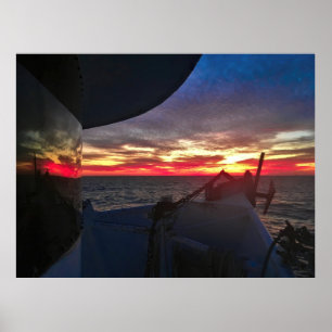 Solreflektion Poster