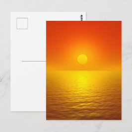 Solreflektion Vykort