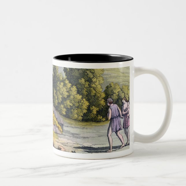 Solrelikskrin, Peru, från 'Le Kostymera Ancien et Två-Tonad Mugg (Höger)