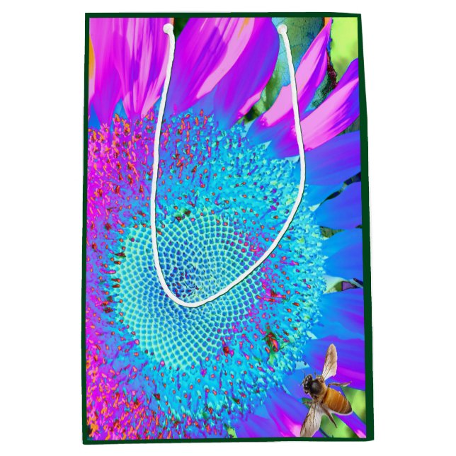 Solrofoto med blå rosa-funky (Framsidan)