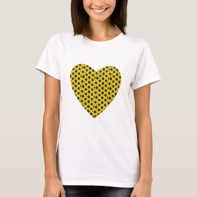 Solrohjärta Tee Shirt (Framsida)