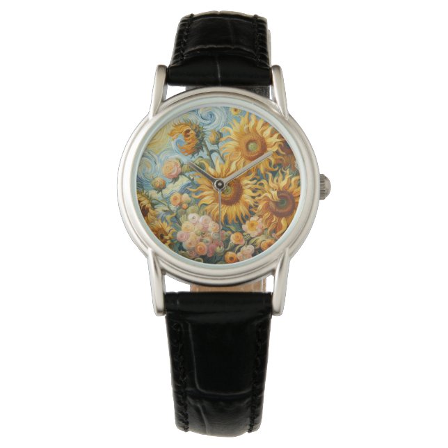 Solroinspiration Armbandsur (Framsida)