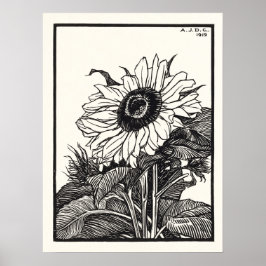 SolroJulie De Graag Dutch Artist Vintage Poster