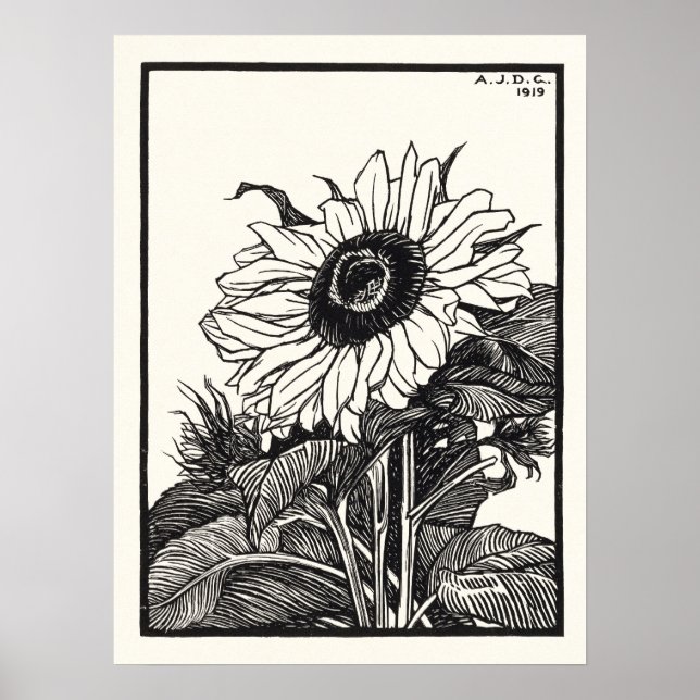 SolroJulie De Graag Dutch Artist Vintage Poster (Framsidan)