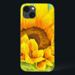 Solros<br><div class="desc">En stark gult och orange solros skryter med ett centrum av lustigt frö i en vattenfärgsmålning. © och ® Bigstock® - Med förbehåll för alla Höger. | Skapa dina egna vattenfärgsvaror på Zazzle. Prova att lägga till din egen text för att skapa en produkt av typen one-of-a-like! Det är enkelt...</div>