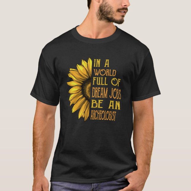 Solros Archeologis T Shirt (Framsida)