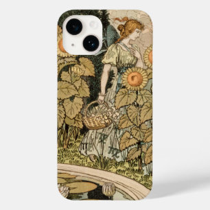 Solros Art nouveau Garden Grasset Woman