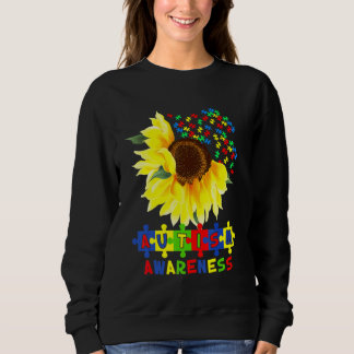 Solros Autism Puzzle Biet Coola Awareness S T Shirt