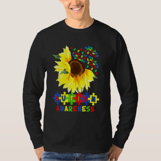Solros Autism Puzzle Biet Coola Awareness S T Shirt