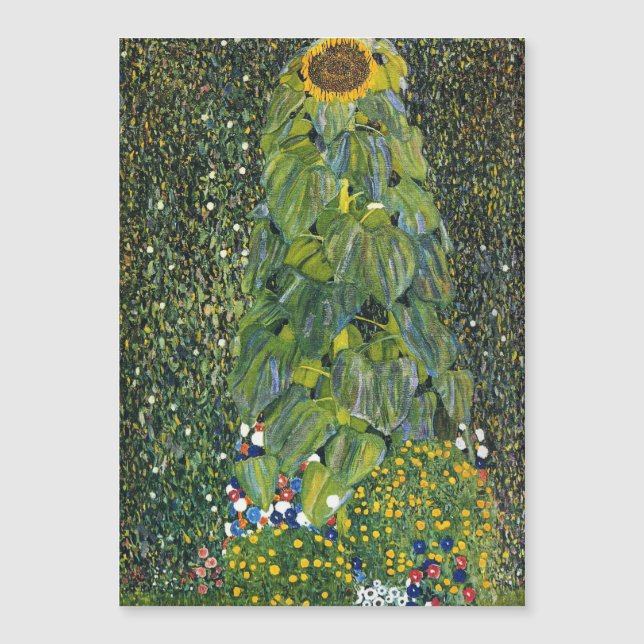 Solros av Gustav Klimt (Framsida)