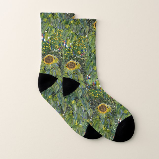 Solros av Gustav Klimt Strumpor (Par)