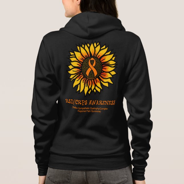 Solros/Awareness...RSD/CRPS T Shirt (Baksida)