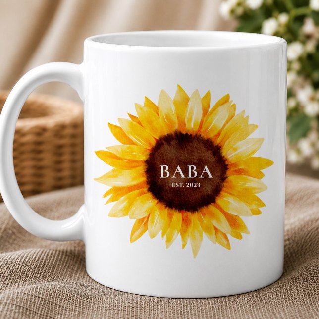 Solros Baba Kaffemugg (Skapare uppladdad)