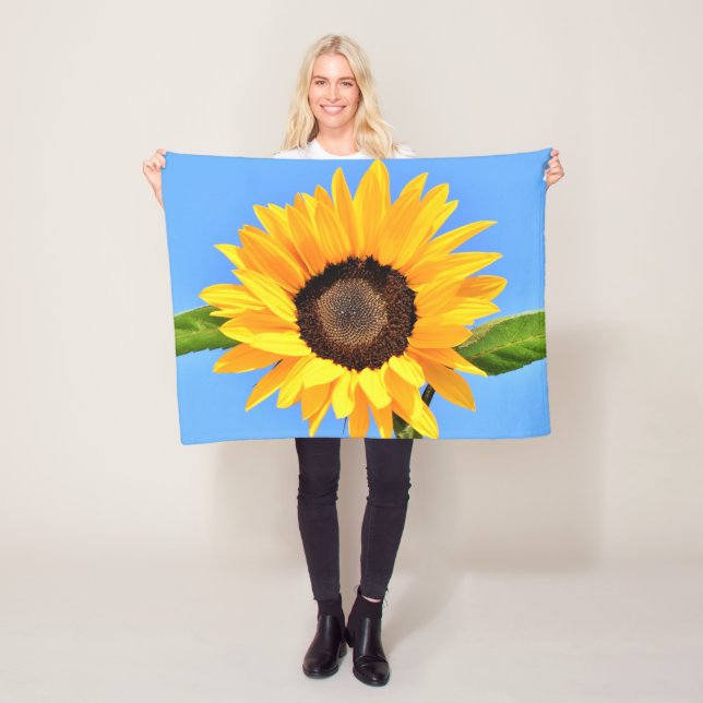 Solros Baby Fleece Blanket (På plats)