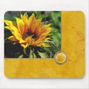 Solros beställnings- märkes- Mousepad Musmatta