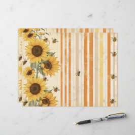 Solros Bina Vintage Scrapbook Journalpapper