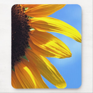 Solros Blå himmel Mousepad Musmatta
