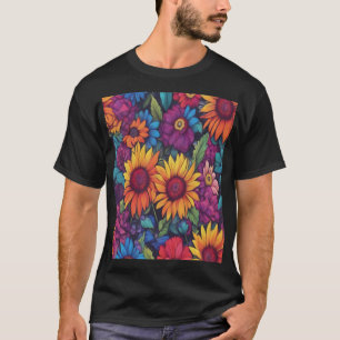 Solros Blommigt nr 212 - T Shirt
