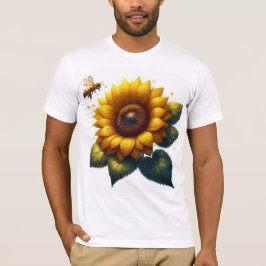 Solros Blommigt, sommar T Shirt