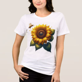 Solros Blommigt, sommar T Shirt