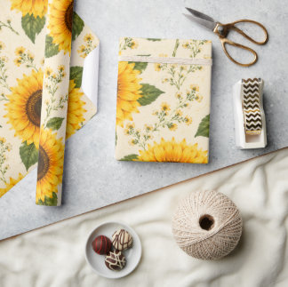 SOLROS BLOMSTERINSLAGSPAPPER PRESENTPAPPER