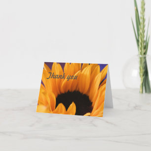 Solros Bloom Tack Kort
