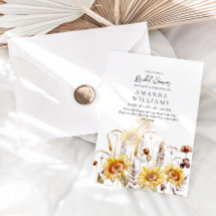 Solros Boho Wildblomma Modern Möhippa Inv