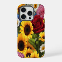 Solros Bouquet - iphone case