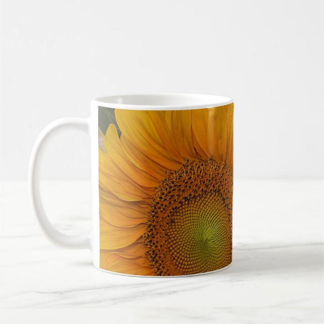 Solros Bouquet Kaffemugg (Vänster)