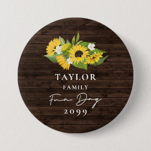 Solros Bouquet Rustic Wood Family Reunion Knapp
