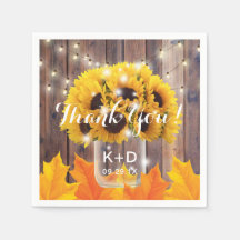 Solros Burk String Ljus Rustic Bröllop