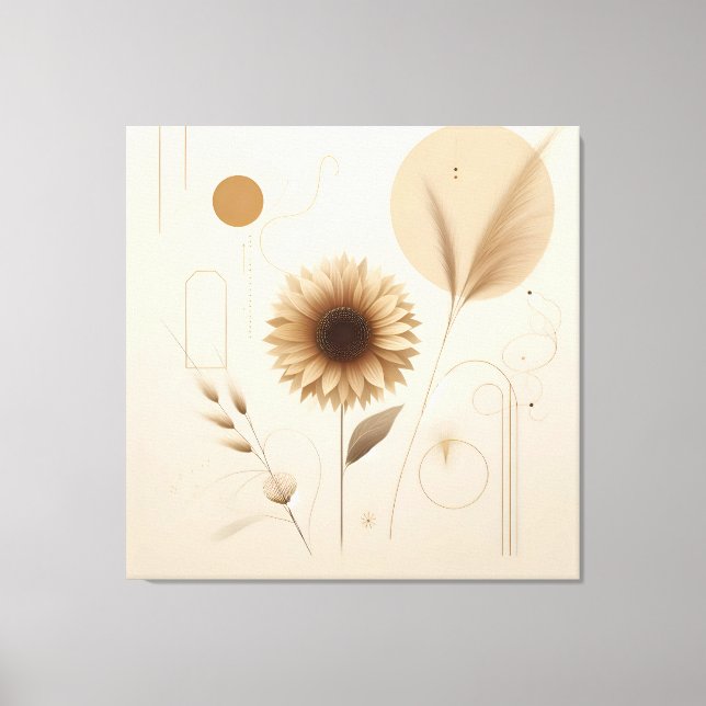 Solros Canvas Art | Ljus och Cheerful (Framsida)