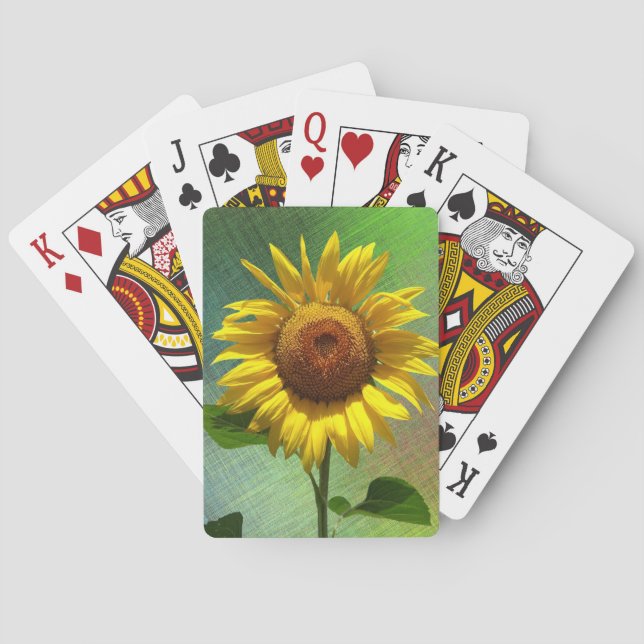 Solros Casinokort (Baksidan)
