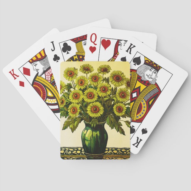 Solros Casinokort (Baksidan)