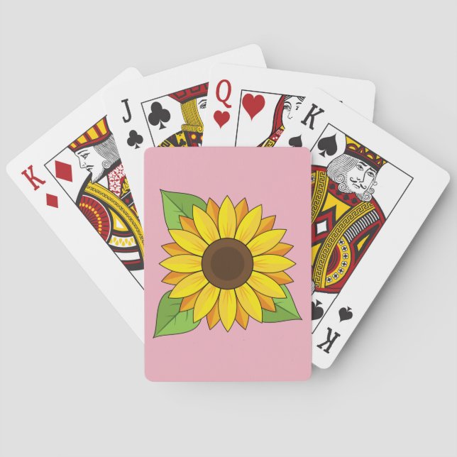 Solros Casinokort (Baksidan)