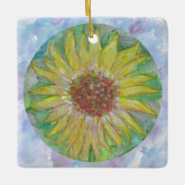 Solros Dream Circle med Lavender Art Ornament