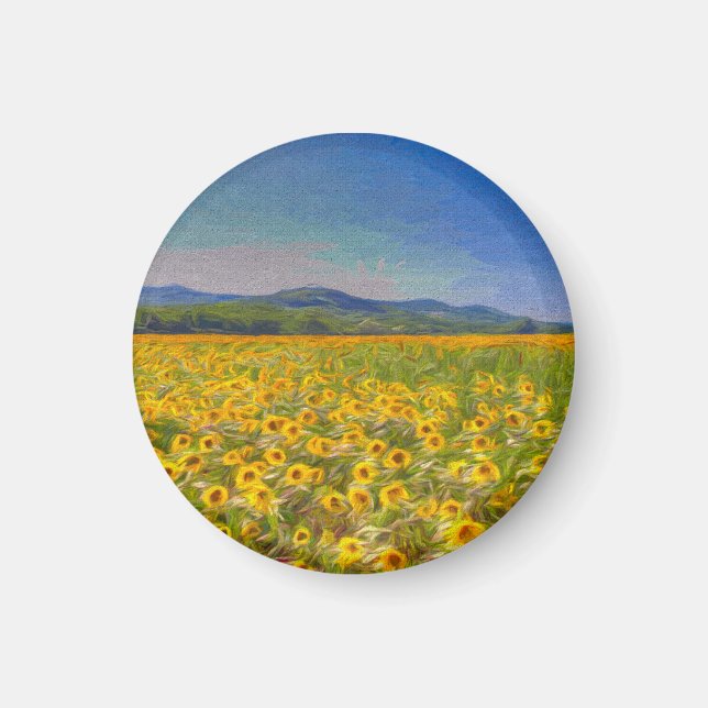 Solros Dreams Art Magnet (Framsidan)