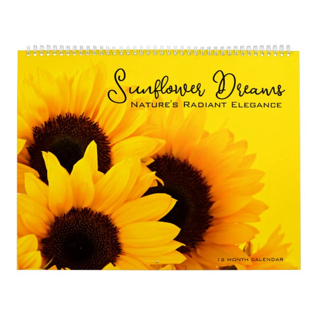 Solros Dreams Calendar Kalender (Omslag)