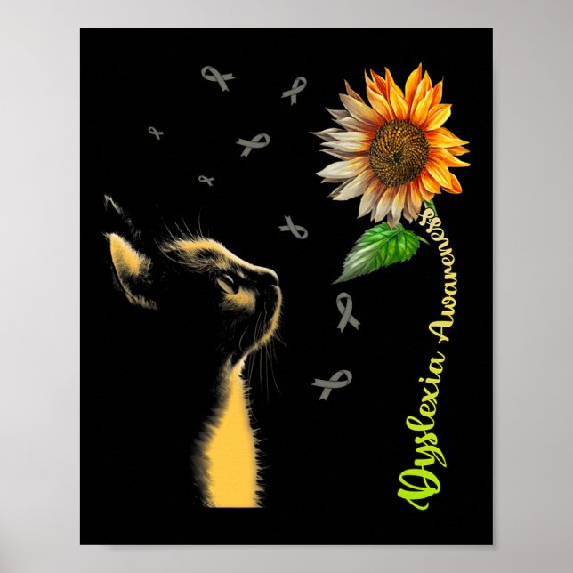 Solros Dyslexia Medvetenhet Poster (Framsidan)