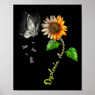 Solros Dysleximedvetande  Poster